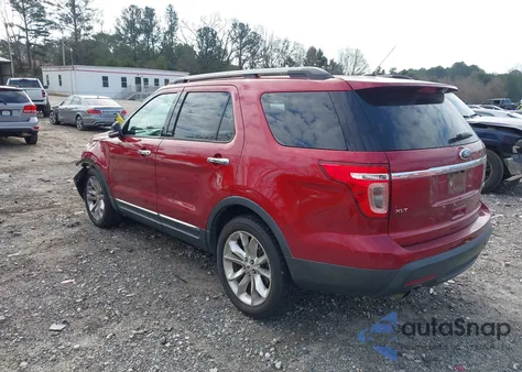 2013 Ford Explorer Xlt from USA, damaged, VIN 1FM5K7D84DGC18475